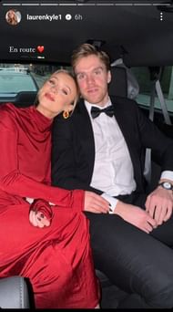 McDavid with Lauren Kyle